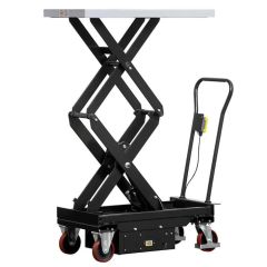 500kg Electric Double Scissor Lift Trolley
