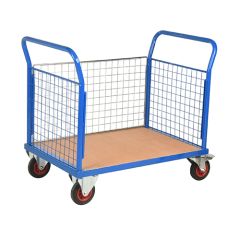 3 Mesh Sides Platform Truck