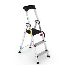 Climb-It Carry Handle Step Ladders - 3 Tread