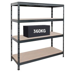 TUFF 360 Shelving Unit - H1800 x W1500 x D450mm