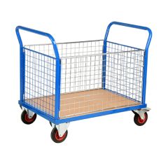 4 Mesh Sides Platform Truck
