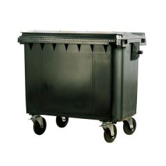 4 Wheeled Wheelie Bin - 50 Litres - Grey