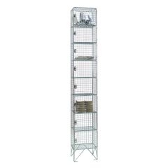 8 Door Wire Mesh Locker