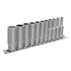 Premier Imperial Deep Socket Set 1/4"Sq Drive 11pc