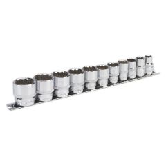 Premier Imperial Socket Set 3/8"Sq Drive 12-point 11pc