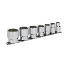 Premier Whitworth Socket Set 3/8"Sq Drive 7pc