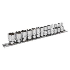 Premier Lock-On™ Socket Set 1/4"Sq Drive 13pc