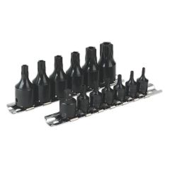 Premier TRX-Star* Security Socket Bit Set 1/4" & 3/8"Sq Drive 13pc