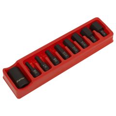 Premier Hex Impact Bit & Holder Set 1/2"Sq Drive 9pc