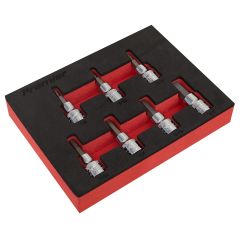 Premier Imperial Hex Socket Bit Set 3/8"Sq Drive 7pc