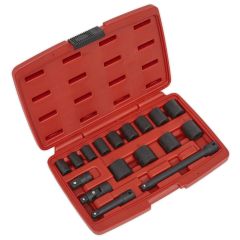 Premier Impact Socket Set 3/8"Sq Drive 17pc