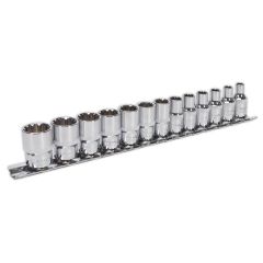 Premier Total Drive® Socket Set 1/4"Sq Drive 13pc