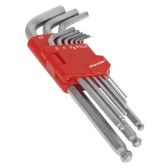 Premier Long Ball-End Hex Key Set 9pc