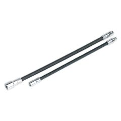 Premier Flexible Extension Adaptor Set 1/4"Sq x 254mm & 3/8"Sq x 305mm 2pc