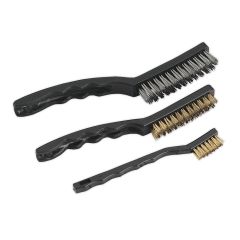 Auto Engineer's Wire Brush Set 3pc