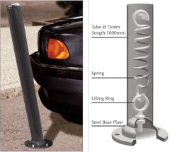 Anti Shock Bollard: Ø76mm