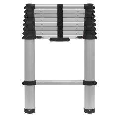 Telescopic Ladder 9-Tread Aluminium - EN 131