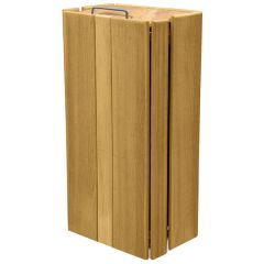 Avebury Rectangular Wooden Litter Bins - 100 Litre
