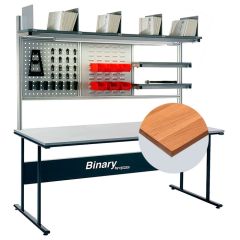 Binary Workbench with Solid Beech Top - 240kg
