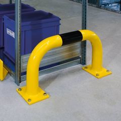 Galvanised Heavy Duty Protection Guards- In Use