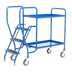 Blue Tray Trolley