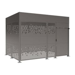 Steel Horizon Secure Bike Shelter