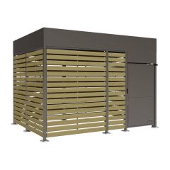 Wood Horizon Secure Bike Shelter