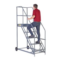 Climb-IT Easy Climb Steps- 5 tread grey