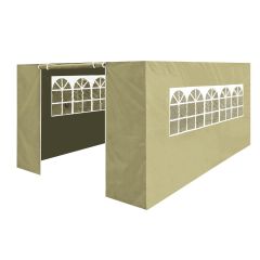 Dellonda Premium Side Walls/Doors/Windows for Gazebo/Marquee