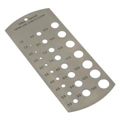 Metric Drill Gauge 1-13mm
