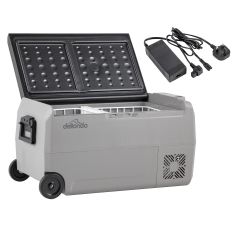 Dellonda Portable Fridge Freezer/Cool Box with LED Display & AC/DC 230V Adaptor 36L