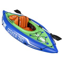 Dellonda Inflatable One-Person Kayak/Canoe Set with Pump