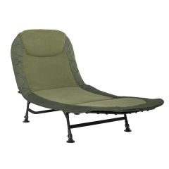 Dellonda Adjustable Bedchair with Fleece Mattress & Pillow