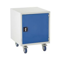Under Bench Euroslide Cabinet with single cupboard.
