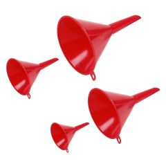 Economy Fixed Spout Funnel Set 4pc - Small