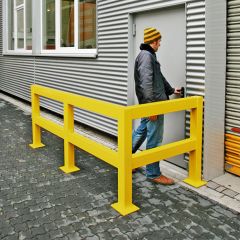 Galvanised Impact Protection Railing System