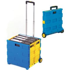 GI041Y Folding box truck blue/yellow 35kg