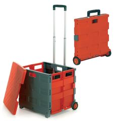 GI042Y red and grey folding box truck with lid 35kg