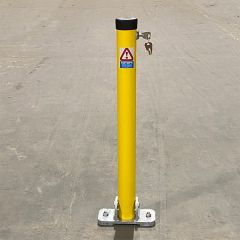 Hinged Lockable Parking Posts