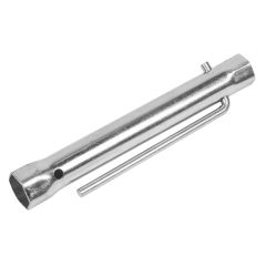 Long Reach Double End Spark Plug Box Spanner with L-Bar 18/21mm