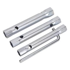 Long Reach Double End Spark Plug Box Spanner Set 3pc