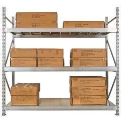 Midispan Galvanised Racking - Metal Shelving Units - 4300kg Frame Capacity