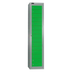 Probe 15 Door Garment Lockers - Green