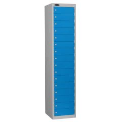 Probe 16 Door Personal Effects Lockers - Blue