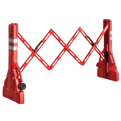 PVC Expanding Safety Barrier - 2.2 Metres - Extended