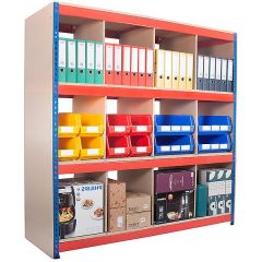 Rivet Divider Shelving System
