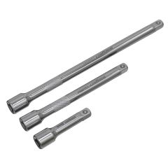 Siegen Extension Bar Set 1/4"Sq Drive 3pc
