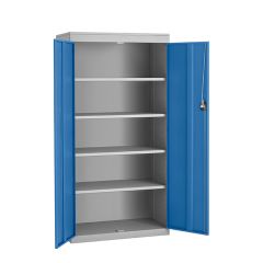 Probe Standard Cupboards -Blue Doors with Silver Body
