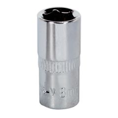 Premier Fully Polished Socket 1/4"Sq Drive 8mm