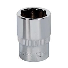 Premier Fully Polished Socket 1/4"Sq Drive 13mm